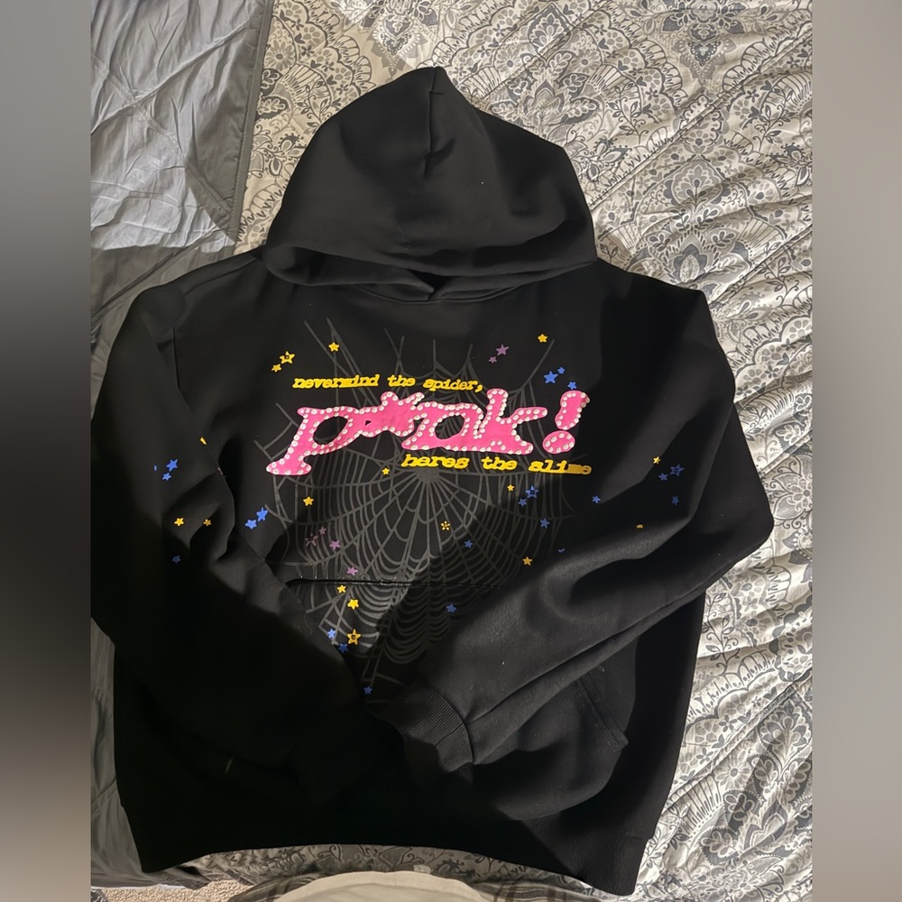 Sp5der Hoodie P*nk
